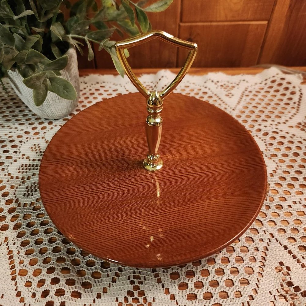 Myrtlewood Tidbit Tray